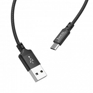 Кабель USB - micro USB Hoco X14 Times Speed  200см 2A (black)