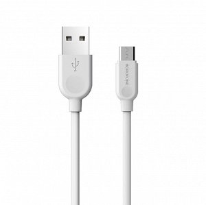 Кабель USB - micro USB Borofone BX14  200см 2,4A (white)