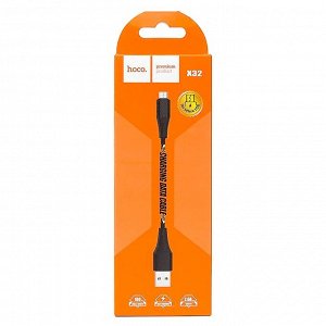 Кабель USB - micro USB Hoco X32 Excellent  100см 2A (black)