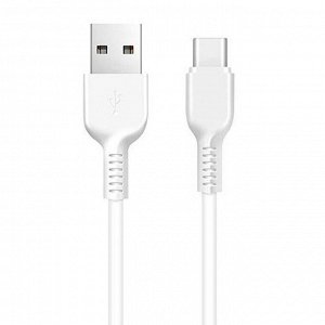 Кабель USB - Type-C Hoco X20 Exotic Radiance  200см 2,4A (white)