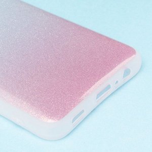 Чехол-накладка - Glamour для "Samsung SM-A025 Galaxy A02s" (rose/silver)(127082)