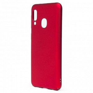 Чехол-накладка - PC002 для "Samsung SM-A202 Galaxy A20e" (red)