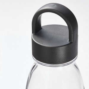 ИКЕА/365+ Бутылка для воды, темно-серый, 0.5 л