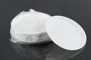 Тарелка закусочная РР d-205 "fopos" (50 шт.) белая