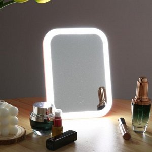 Зеркало настольное с подсветкой/Зеркало для макияжа/Зеркало с подсветкой