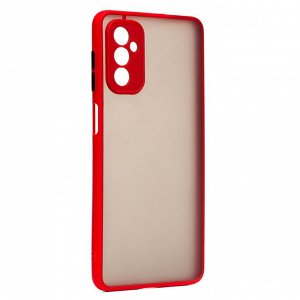 Чехол-накладка PC041 для "Samsung SM-M526 Galaxy M52 5G" (red/black)