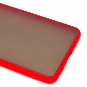 Чехол-накладка PC041 для "Samsung SM-M526 Galaxy M52 5G" (red/black)