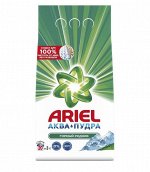 Стиральный порошок Ariel Аквапудра Горный родник, автомат, для белого белья, 3 кг