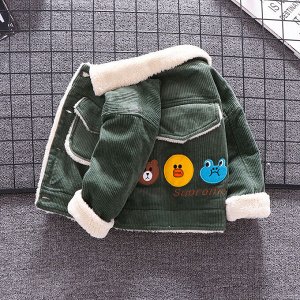 Куртка детская, цвет зеленый