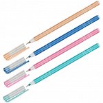 Ручка шариковая OfficeSpace &quot;&quot;Perl gloss&quot;&quot; синяя, 0,6мм, на масляной основе, штрих-код