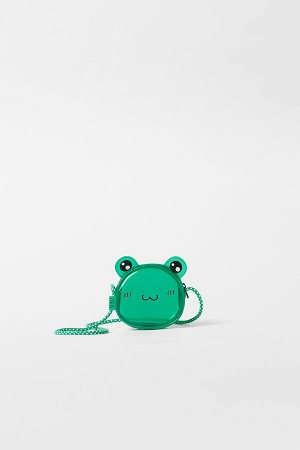 Vinyl frog crossbody сумка