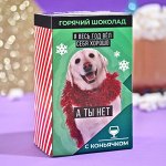 Горячий шоколад &quot;Весь год вёл себя хорошо&quot;, вкус: коньяк, 125 г. (5 шт. х 25 г.)