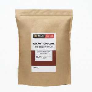 Какао-порошок "Томер", алкализованный производственный, 1000 г