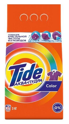 Стиральный порошок Tide Автомат Color, 3 кг (20 стирок)