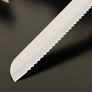 Нож хлебный Доляна Ecology, лезвие 20 см
