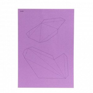 Полигональный конструктор «Единорог», 8 листов