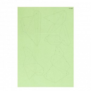 Полигональный конструктор «Земля», 17 листов