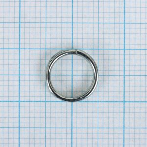 Кольцо заводное, d=8 мм, в уп.10 шт