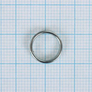 Кольцо заводное, d=9 мм, в уп.10 шт