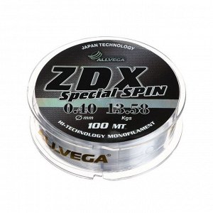 Леска "Allvega" ZDX Special spin 0.40 100м