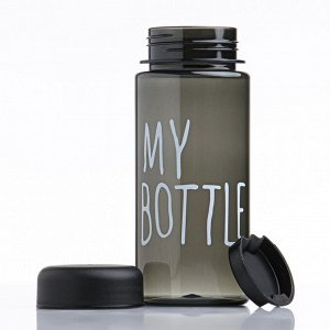 СИМА-ЛЕНД Бутылка для воды &quot;My bottle&quot; , 400 мл, 17 х 6 см. микс