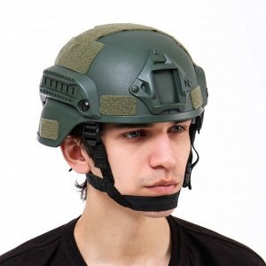 Шлем защитный Storm tactic, пластик, зеленый