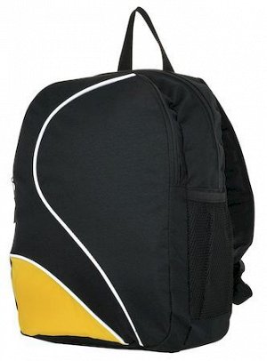 Рюкзак молодежный "SPORT BASIC" 41х30х16 см черно-желтый РЮКС41КР-ЧЖ Creativiki {Китай}