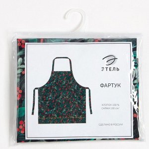 Фартук новогодний "Этель" Berry 60х70см, 100%хл, саржа 190 г/м2