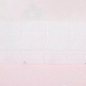 Портьера Крошка Я «Млечный путь» без держателя цвет розовый, 170x260 см, блэкаут, 100% п/э