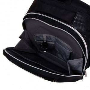 Рюкзак школьный deVENTE Choice Lite, 38 х 29 х 17 см, эргономичная спинка, часы в подарок