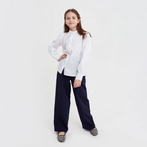 Блузка для девочки MINAKU, цвет белый, рост 146 см