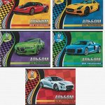 Альбом для рисования А4, 8 листов, на скрепке, «Спортивные авто», обложка мелованный картон, блок 100 г/м², перфорация на отрыв