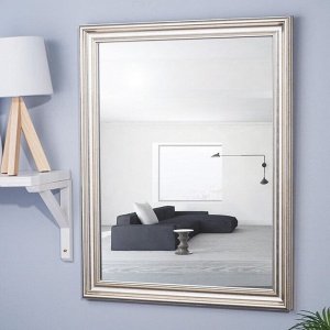 Зеркало настенное «Жаклин», 60x74 cм, рама пластик, 50 мм