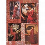 Бумага для декупажа FINMARK - FINMARK - Waterhouse-Woman in Red
