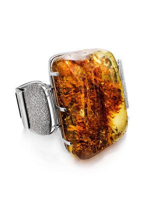 Уникальный браслет из натурального цельного янтаря