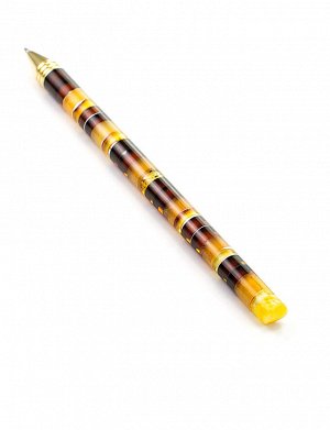 Шариковая ручка из натурального балтийского янтаря