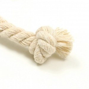 Игрушка "Сосиска в очках на верёвке" для собак, 14 см
