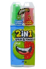 Johny Bee Жидкая конфета-спрей + кислый порошок Джонни Би 2в1 / Johny Bee 2in1 Spray &amp; Powder