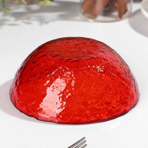 Салатник «Энжой Рэд», d=13 см, цвет красный