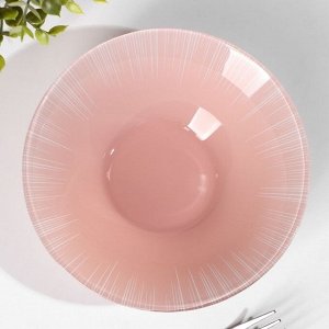 СИМА-ЛЕНД Салатник «Фокус», d=16,2 см, цвет розовый