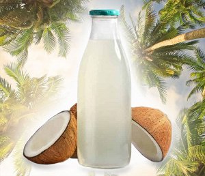 Кокосовый уксус из сока кокосовой пальмы с чесноком и перцем, 250мл (пл.бут)