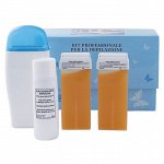 Комплект для депиляции в коробке (воскоплав, картридж 2шт, масло) Planet Nails