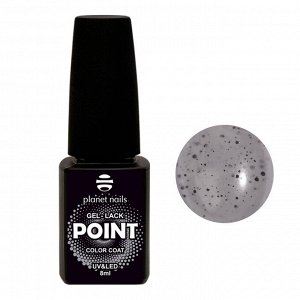 Гель-лак с черными частицами Point Planet Nails 8мл №435