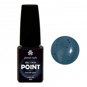 Гель-лак с черными частицами Point Planet Nails 8мл №432