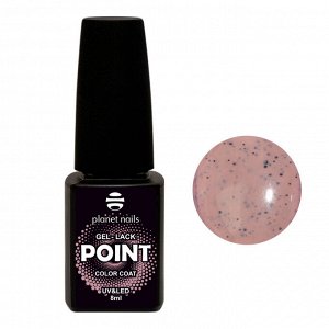 Гель-лак с черными частицами Point Planet Nails 8мл №425