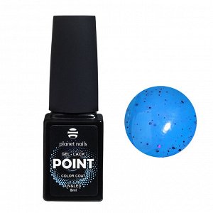 Гель-лак с черными частицами Point Planet Nails 8мл №149
