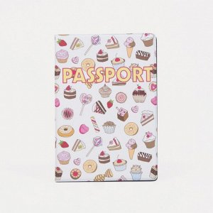 Обложка для паспорта, цвет белый 4922395