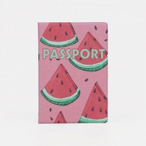 Обложка для паспорта, цвет розовый 4922486