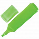 Текстовыделитель STAFF EVERYDAY HL-728, ЗЕЛЕНЫЙ, линия 1-5 мм, 150727
