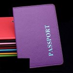 Обложка для паспорта, цвет фиолетовый